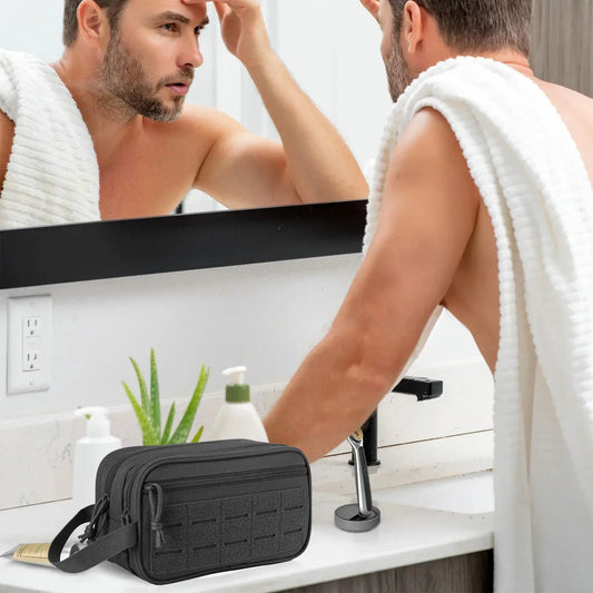 Trousse toilette homme noire suspendue – Sport & voyage TroussesToilette