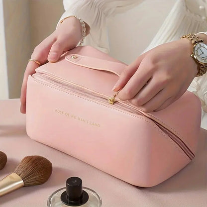 Makeup Organizer Female Toiletry Kit Bag Make Up Case Storage Pouch Luxury Lady Box, Cosmetic Bag, Organizer Bag For Travel Zip TroussesToilette