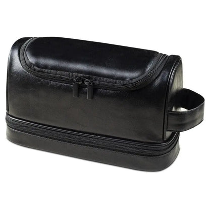 Trousse toilette homme XL noire suspendue – Élégante voyage TroussesToilette