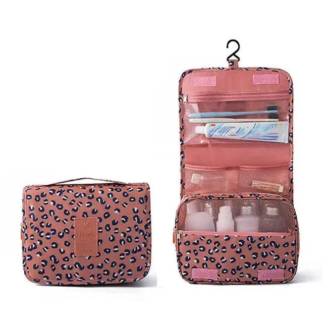 Multifunctional Travel Hook Wash Bag Cosmetics Storage Bag Waterproof Toiletries Beauty Organizer Ladies Bathroom Storage Bag TroussesToilette