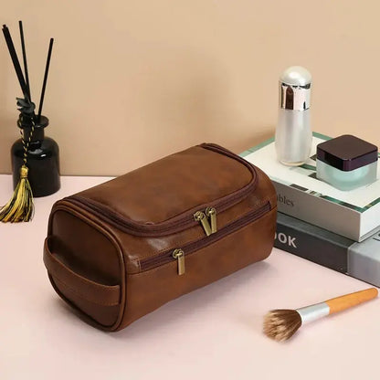 Trousse toilette blanche imperméable suspendue – 25x13x13cm - TroussesToilette