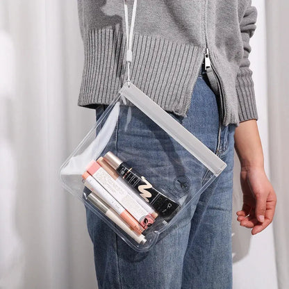 Trousse transparente EVA gris pour avec lance en avion