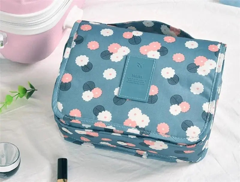 Multifunctional Travel Hook Wash Bag Cosmetics Storage Bag Waterproof Toiletries Beauty Organizer Ladies Bathroom Storage Bag TroussesToilette