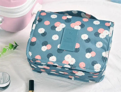 Multifunctional Travel Hook Wash Bag Cosmetics Storage Bag Waterproof Toiletries Beauty Organizer Ladies Bathroom Storage Bag TroussesToilette