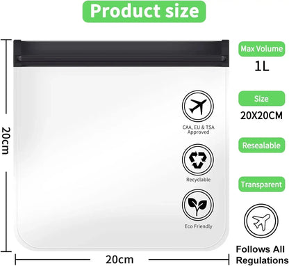 Dimensions trousse avion 20x20cm norme cabine