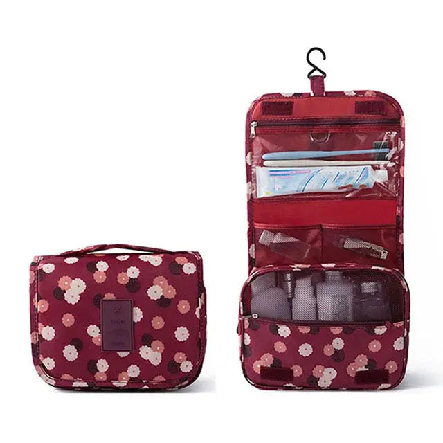 Multifunctional Travel Hook Wash Bag Cosmetics Storage Bag Waterproof Toiletries Beauty Organizer Ladies Bathroom Storage Bag TroussesToilette
