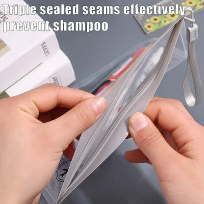 Détail fermeture éclair trousse avion EVA imperméable