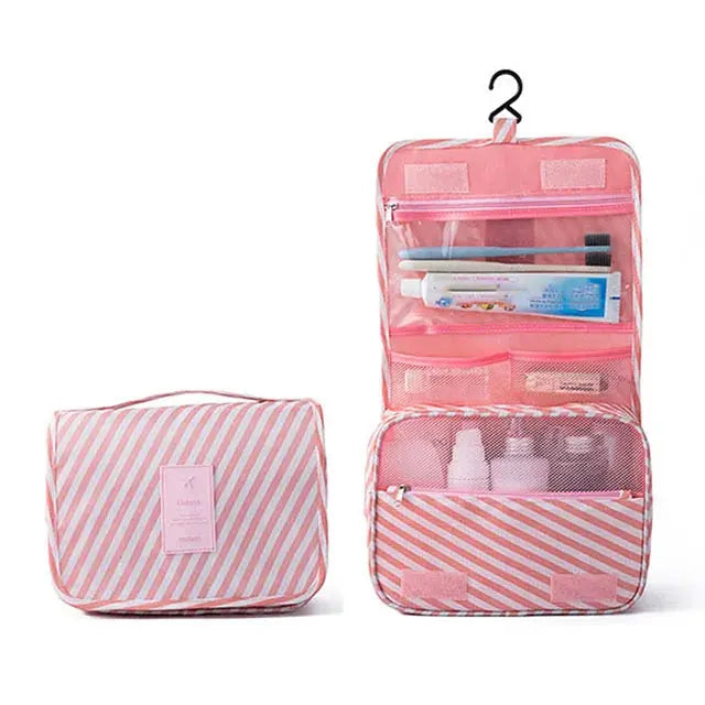 Multifunctional Travel Hook Wash Bag Cosmetics Storage Bag Waterproof Toiletries Beauty Organizer Ladies Bathroom Storage Bag TroussesToilette