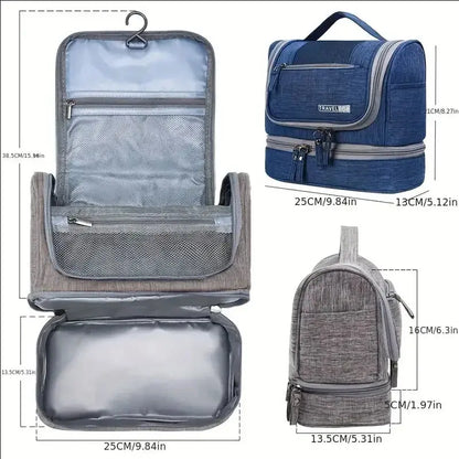 Trousse toilette femme bleu marine suspendue – Waterproof TroussesToilette